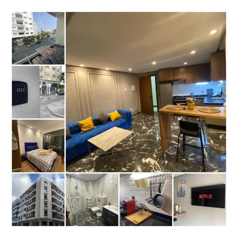Lovely 1-Bedroom Rental Unit Near 2Mars/Habous Casablanca Exteriör bild